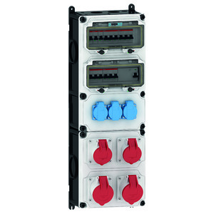 VARIABOX 3x Schuko, 2x 16A 5P, 2x 32A 5P