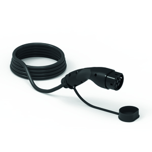 Aansluitkabel 10,0m zwart, 63A 3 fase T2 Zw Zw - Afbeelding 2