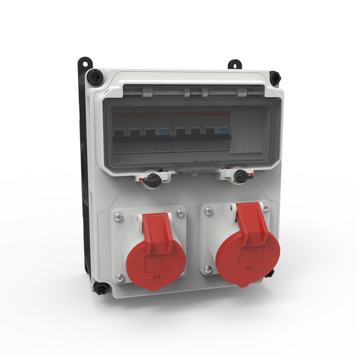 VARIABOX 1x 32A 5P,1x 16A 5P + al